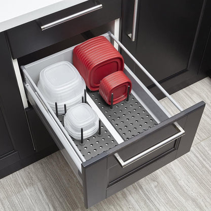 SmartShelf™ Dish Drying Kitchen Rack & Drawer Organizer