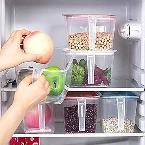 Crystal Clear Kitchen & Fridge Storage Basket (Pack of 6)