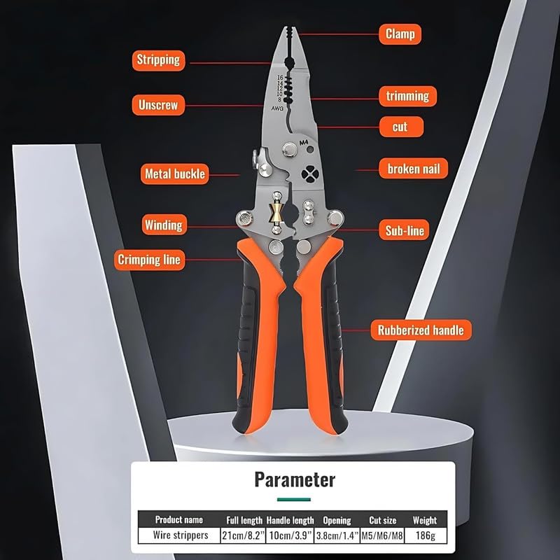 SmartShelf™ Pro-Grip Multifunctional Pliers