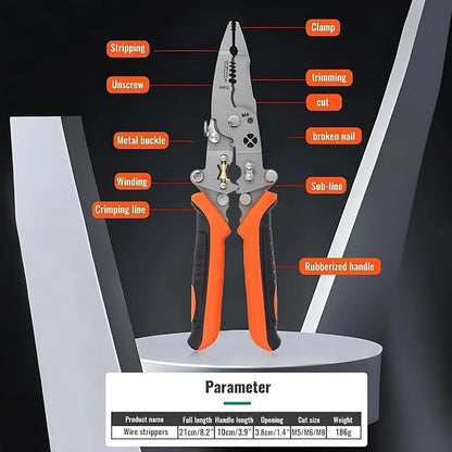 SmartShelf™ Pro-Grip Multifunctional Pliers
