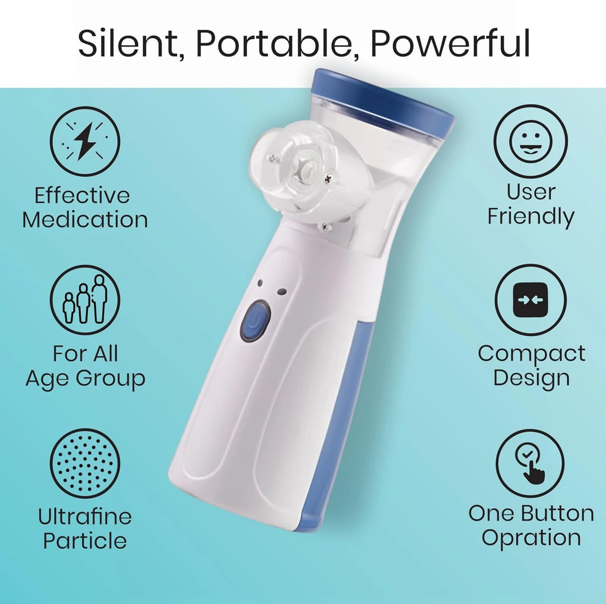 Portable Mesh Nebulizer Machine