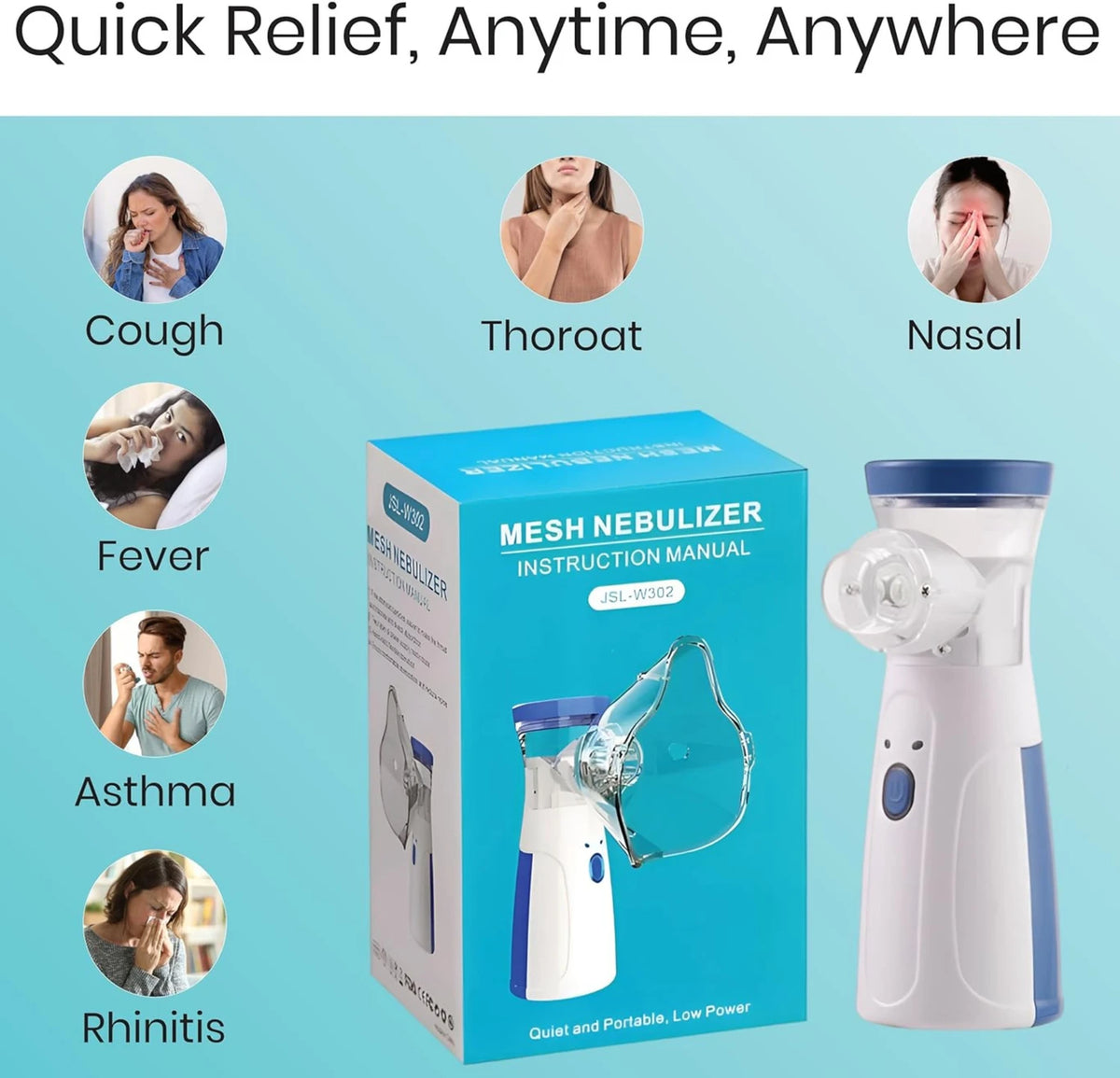 Portable Mesh Nebulizer Machine